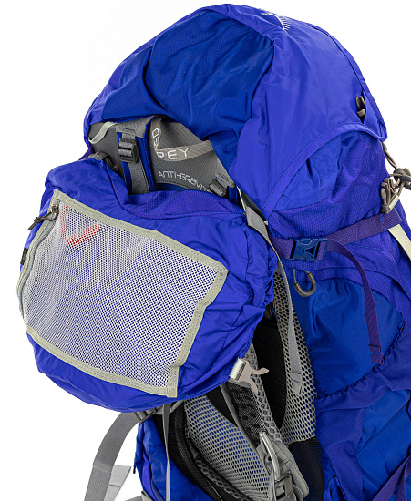 Рюкзак женский Osprey Ariel AG 55 Tidal Blue - Фото 7 большая