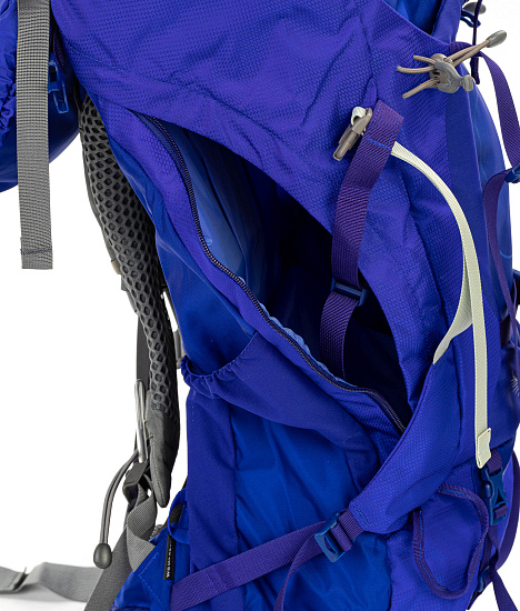 Рюкзак женский Osprey Ariel AG 55 Tidal Blue - Фото 9 большая