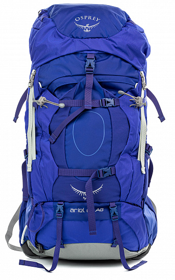 Рюкзак женский Osprey Ariel AG 65 Tidal Blue - Фото 3 большая
