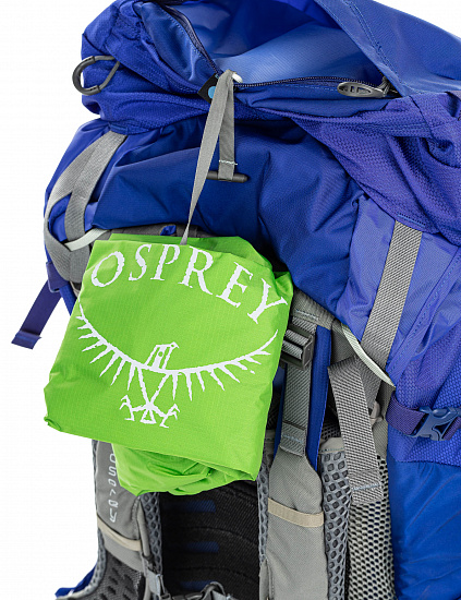 Рюкзак женский Osprey Ariel AG 65 Tidal Blue - Фото 7 большая