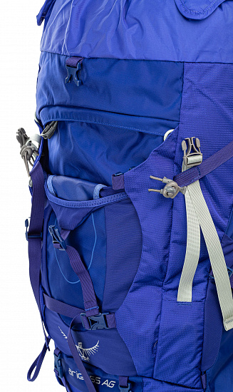 Рюкзак женский Osprey Ariel AG 65 Tidal Blue - Фото 9 большая