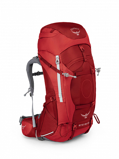 Рюкзак женский Osprey Ariel AG 65 Picante Red - Фото 2 большая
