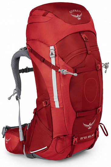 Рюкзак женский Osprey Ariel AG 65 Picante Red - Фото 1 большая