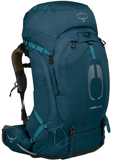 Рюкзак Osprey Atmos AG 65 Venturi Blue - Фото 1 большая