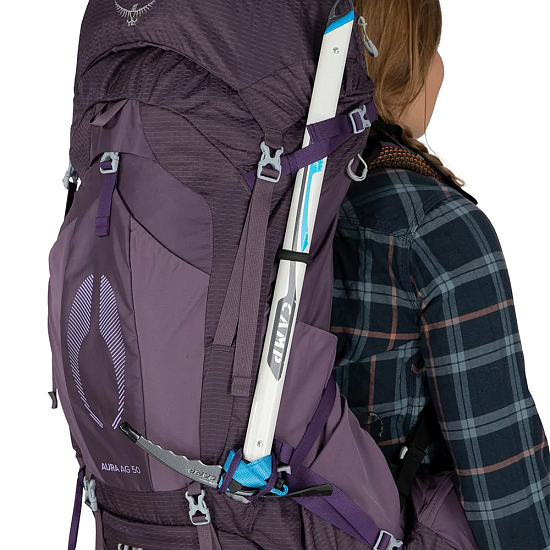 Рюкзак женский Osprey Aura AG 50 Berry Sorbet Red - Фото 6 большая