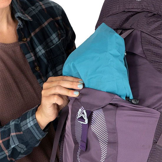 Рюкзак женский Osprey Aura AG 50 Berry Sorbet Red - Фото 11 большая