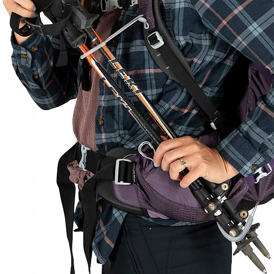 Рюкзак женский Osprey Aura AG 50 Tungsten Grey - Фото 5 большая