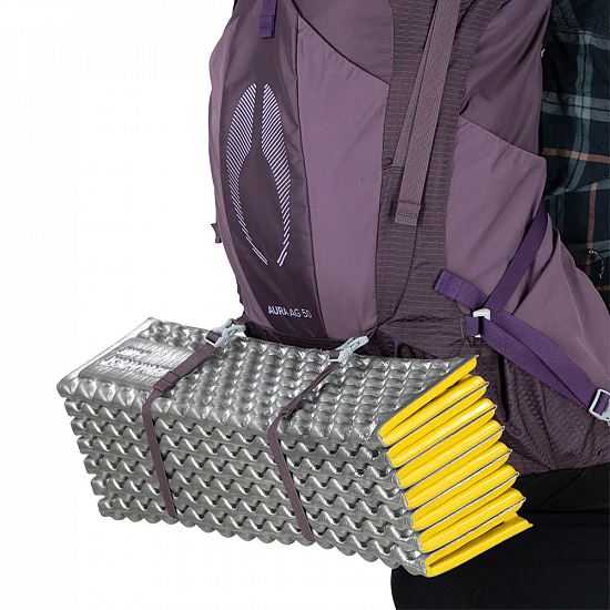 Рюкзак женский Osprey Aura AG 50 Tungsten Grey - Фото 7 большая