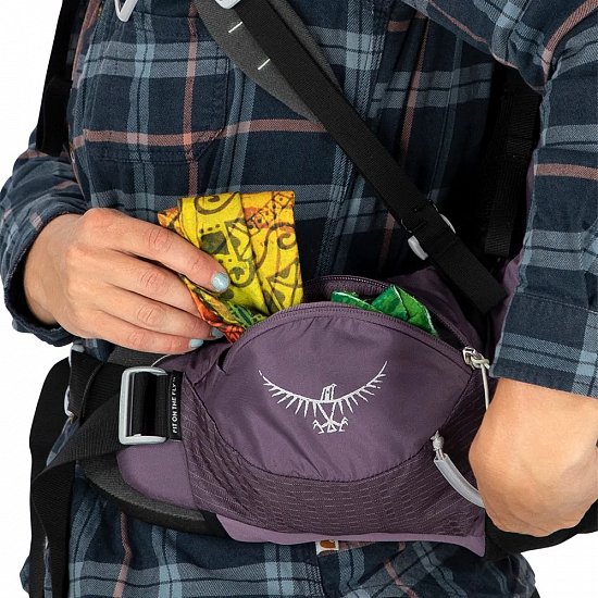 Рюкзак женский Osprey Aura AG 50 Tungsten Grey - Фото 14 большая