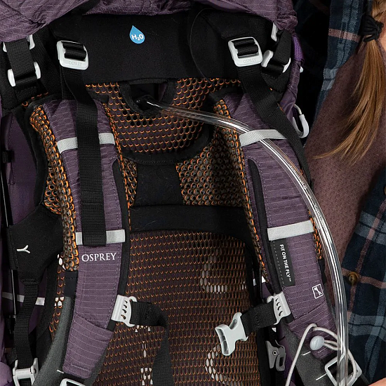 Рюкзак женский Osprey Aura AG 50 Tungsten Grey - Фото 15 большая