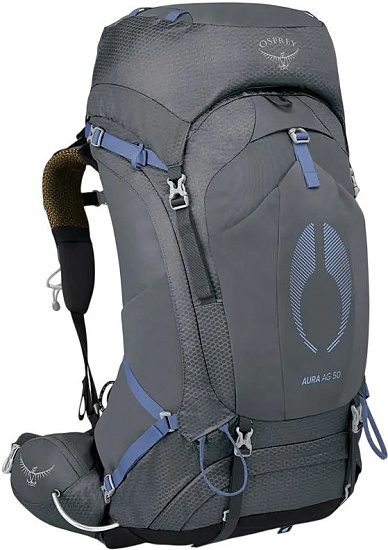Рюкзак женский Osprey Aura AG 50 Tungsten Grey - Фото 1 большая