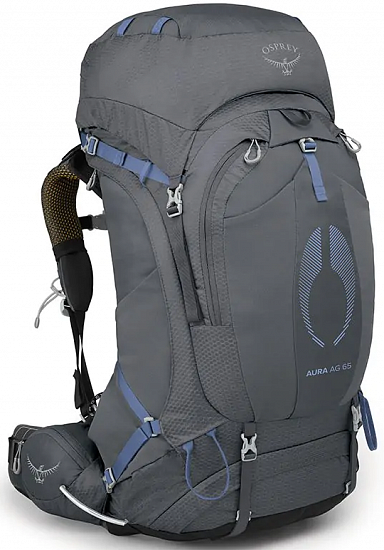 Рюкзак женский Osprey Aura AG 65 Tungsten Grey - Фото 1 большая