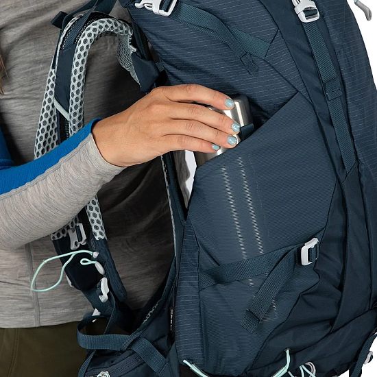 Рюкзак женский Osprey Sirrus 44 Muted Space Blue - Фото 12 большая