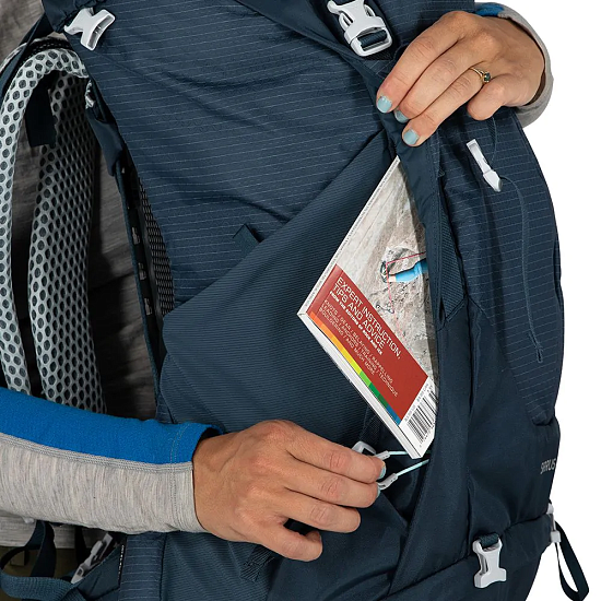 Рюкзак женский Osprey Sirrus 44 Muted Space Blue - Фото 14 большая
