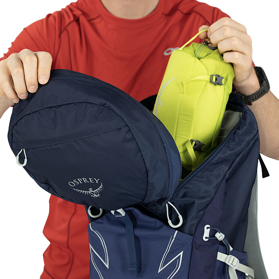 Рюкзак женский Osprey Tempest 34 Stealth Black - Фото 4 большая