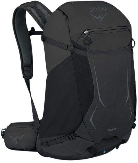 Рюкзак Osprey Hikelite 32 Raven Black - Фото 1 большая