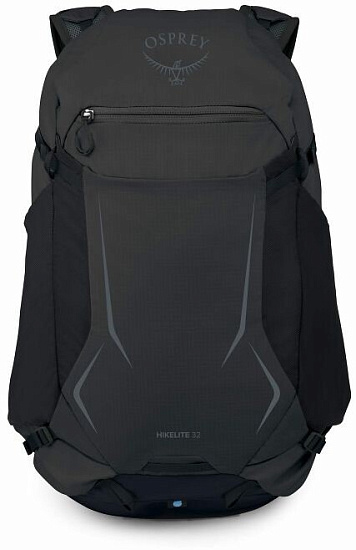 Рюкзак Osprey Hikelite 32 Raven Black - Фото 3 большая
