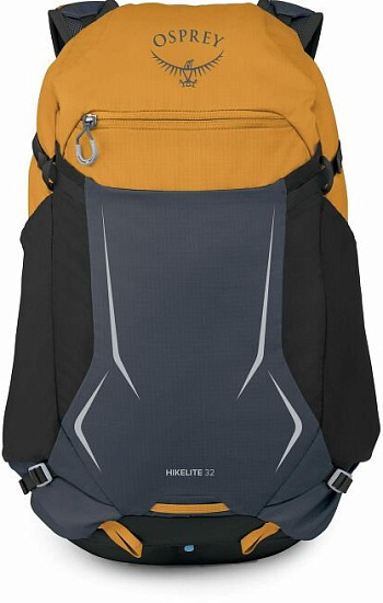 Рюкзак Osprey Hikelite 32 Tungsten/Yelow - Фото 3 большая