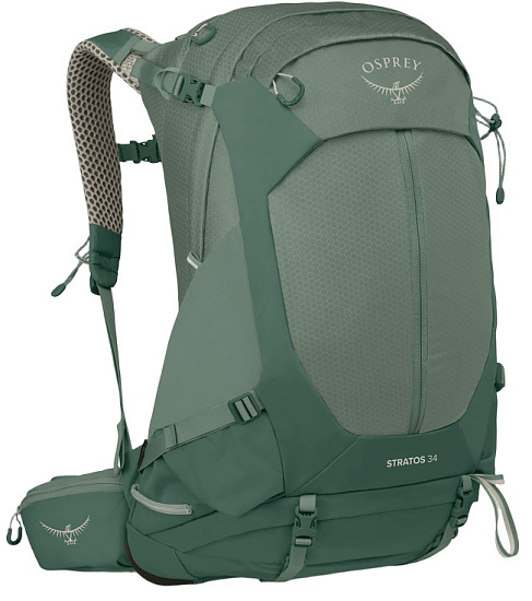 Рюкзак Osprey Stratos 34 Pine Leaf Green - Фото 1 большая