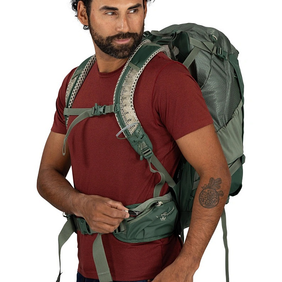 Рюкзак Osprey Stratos 34 Pine Leaf Green - Фото 8 большая