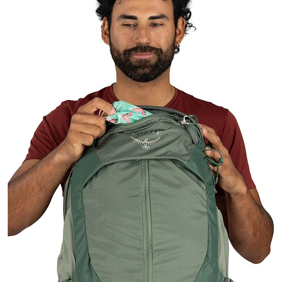 Рюкзак Osprey Stratos 34 Pine Leaf Green - Фото 9 большая