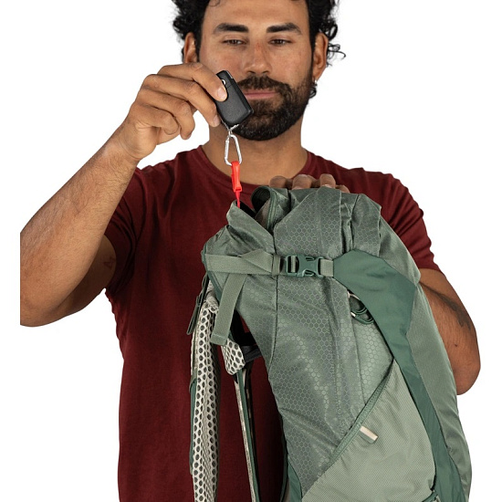 Рюкзак Osprey Stratos 34 Pine Leaf Green - Фото 10 большая