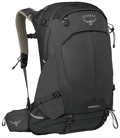 Рюкзак Osprey Stratos 34 Raven Black - Фото 1 большая