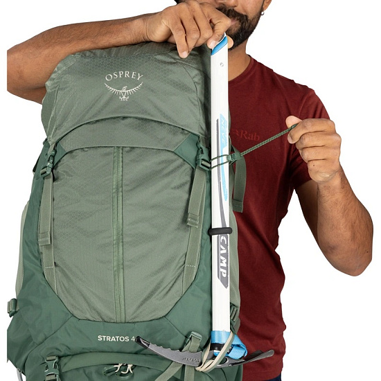 Рюкзак Osprey Stratos 44 Pine Leaf Green - Фото 6 большая
