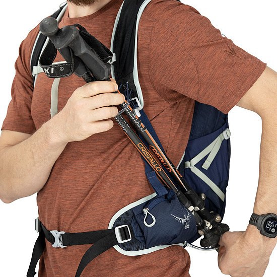 Рюкзак Osprey Talon 55 Ceramic Blue - Фото 5 большая