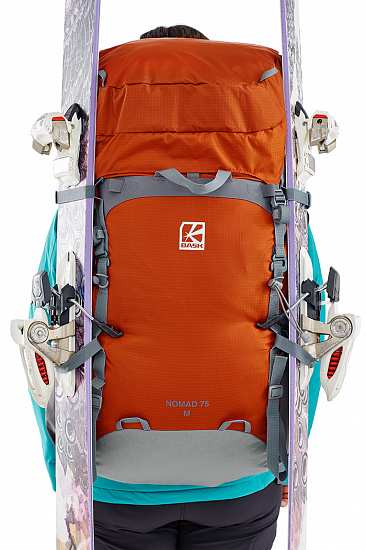 Рюкзак Bask Nomad 75 M Orange - Фото 41 большая