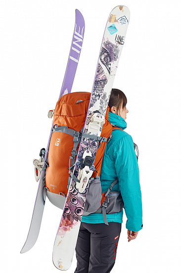 Рюкзак Bask Nomad 75 M Orange - Фото 42 большая