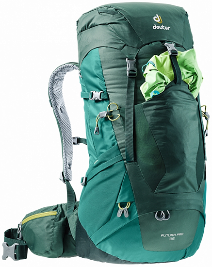 Рюкзак Deuter Futura Pro 44 EL Midnight-Steel - Фото 3 большая
