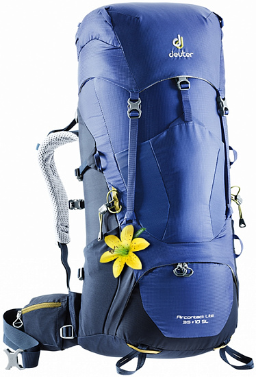 Рюкзак женский Deuter Aircontact Lite 35 + 10 SL Indigo-Navy - Фото 1 большая