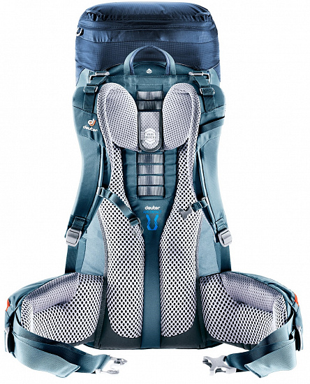 Рюкзак Deuter Aircontact Lite 40 + 10 Black-Graphite - Фото 3 большая