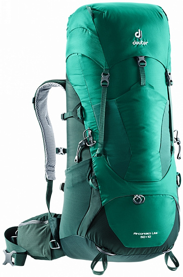 Рюкзак Deuter Aircontact Lite 50 + 10 Alpinegreen-Forest - Фото 1 большая