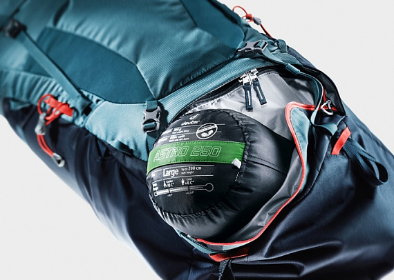 Рюкзак женский Deuter Aircontact Lite 60 + 10 SL Arctic-Navy - Фото 2 большая