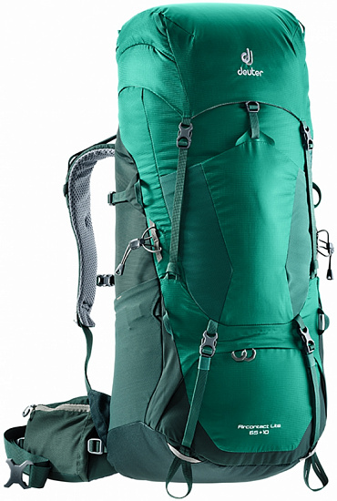 Рюкзак Deuter Aircontact Lite 65 + 10 Alpinegreen-Forest - Фото 1 большая