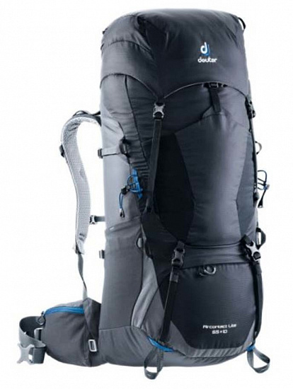 Рюкзак Deuter Aircontact Lite 65 + 10 Black-Graphite - Фото 1 большая