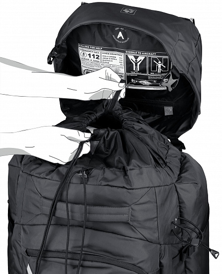 Рюкзак Jack Wolfskin Denali 75 Dark Indigo - Фото 7 большая