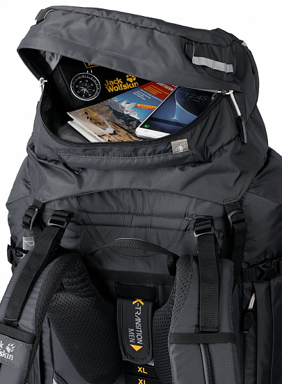 Рюкзак Jack Wolfskin Denali 65 Phantom - Фото 10 большая