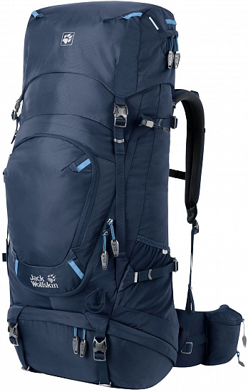Рюкзак Jack Wolfskin Highland Trail 55 Dark Indigo - Фото 1 большая