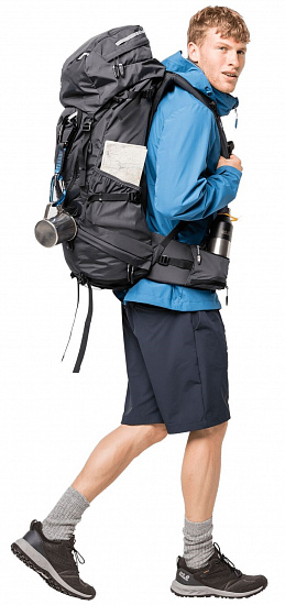 Рюкзак Jack Wolfskin Highland Trail 55 Phantom - Фото 3 большая