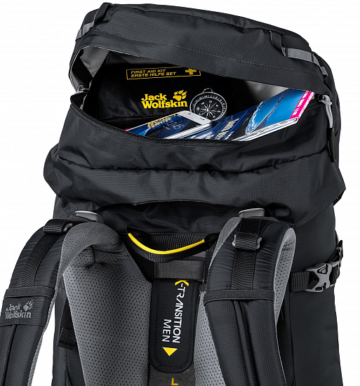 Рюкзак Jack Wolfskin Highland Trail 55 Phantom - Фото 4 большая