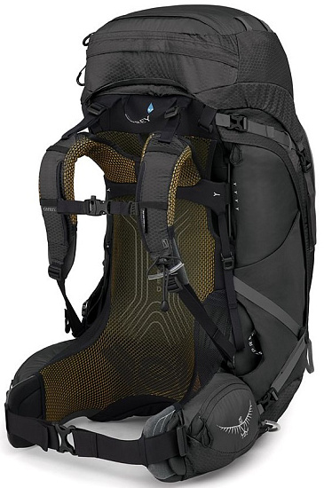Рюкзак Osprey Atmos AG 65 Black - Фото 2 большая