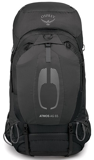 Рюкзак Osprey Atmos AG 65 Black - Фото 3 большая