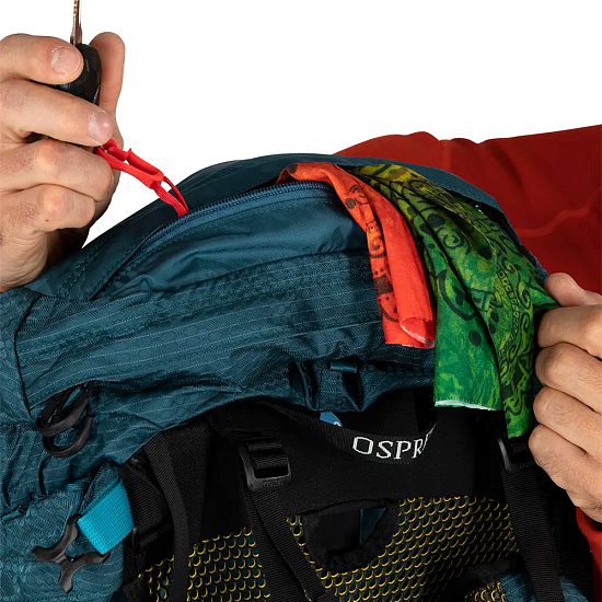 Рюкзак Osprey Atmos AG 65 Black - Фото 8 большая