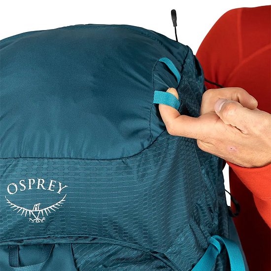 Рюкзак Osprey Atmos AG 65 Black - Фото 10 большая