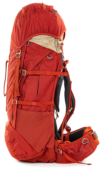 Рюкзак Lundhags Gnaur 75 RS Dark Red - Фото 5 большая