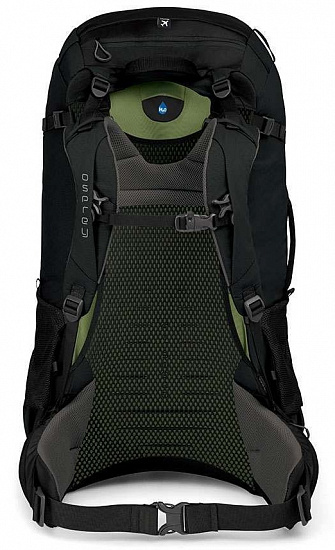 Рюкзак Osprey Farpoint Trek 55 Black - Фото 3 большая