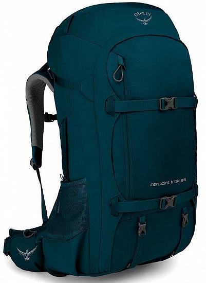 Рюкзак Osprey Farpoint Trek 55 Petrol Blue - Фото 1 большая